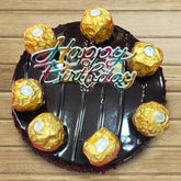 Birthday Magic: Choco Truffle Cake with Ferrero Rocher Delight